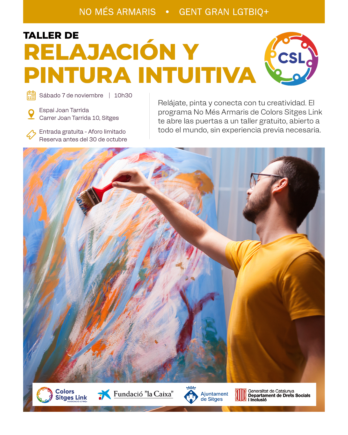 Taller de Relajación y Pintura Intuitiva